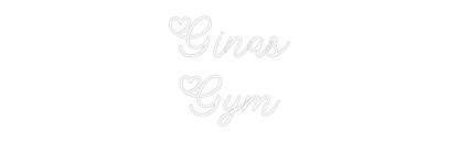 CN LED NEON: Ginas
Gym