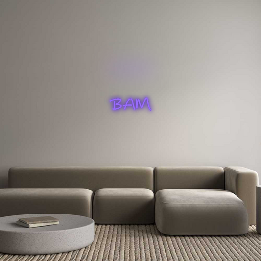 CN LED NEON: BAM