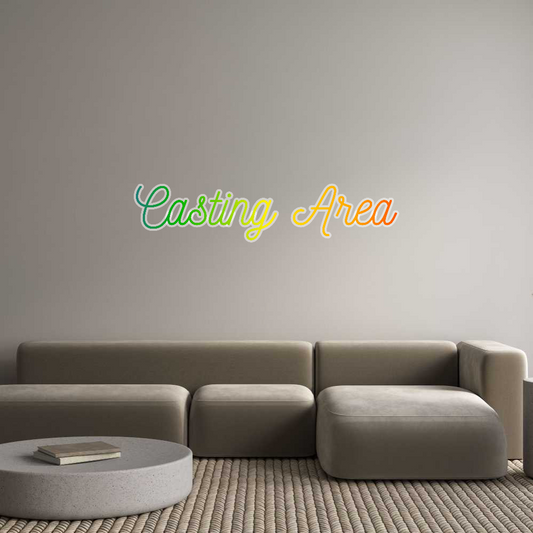 CN LED NEON: Casting Area