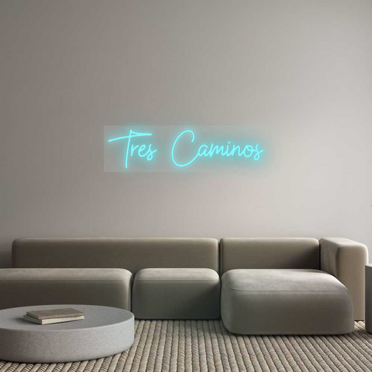 CN LED NEON: Tres Caminos