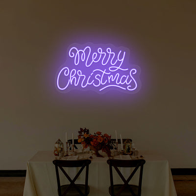 Cool Merry Christmas Neon Sign