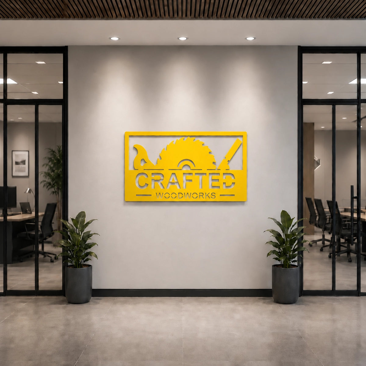 Custom Metal Logo Sign