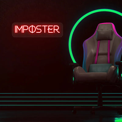Imposter Neon Sign | Red