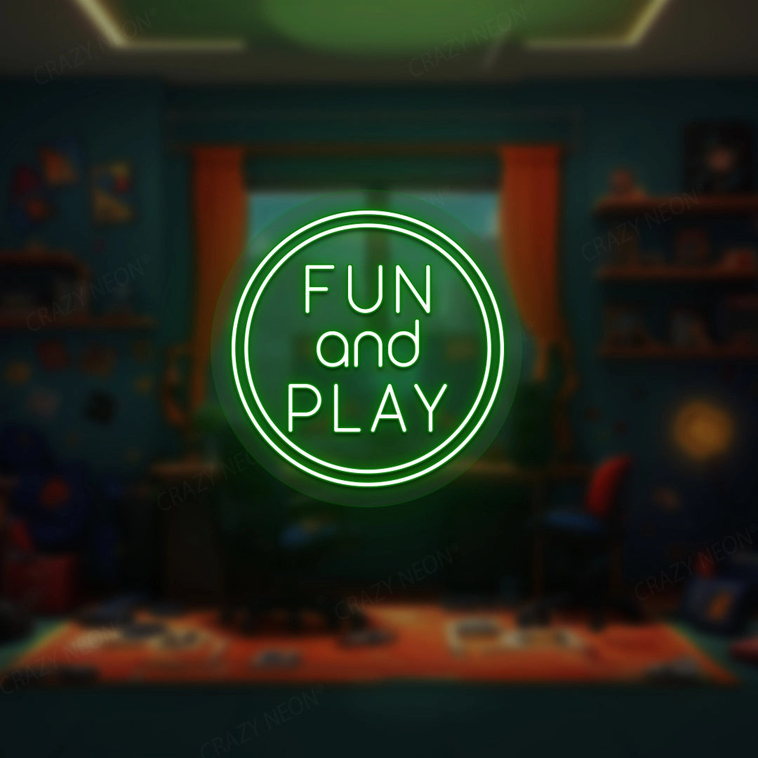 Fun n Play Neon Sign | Green