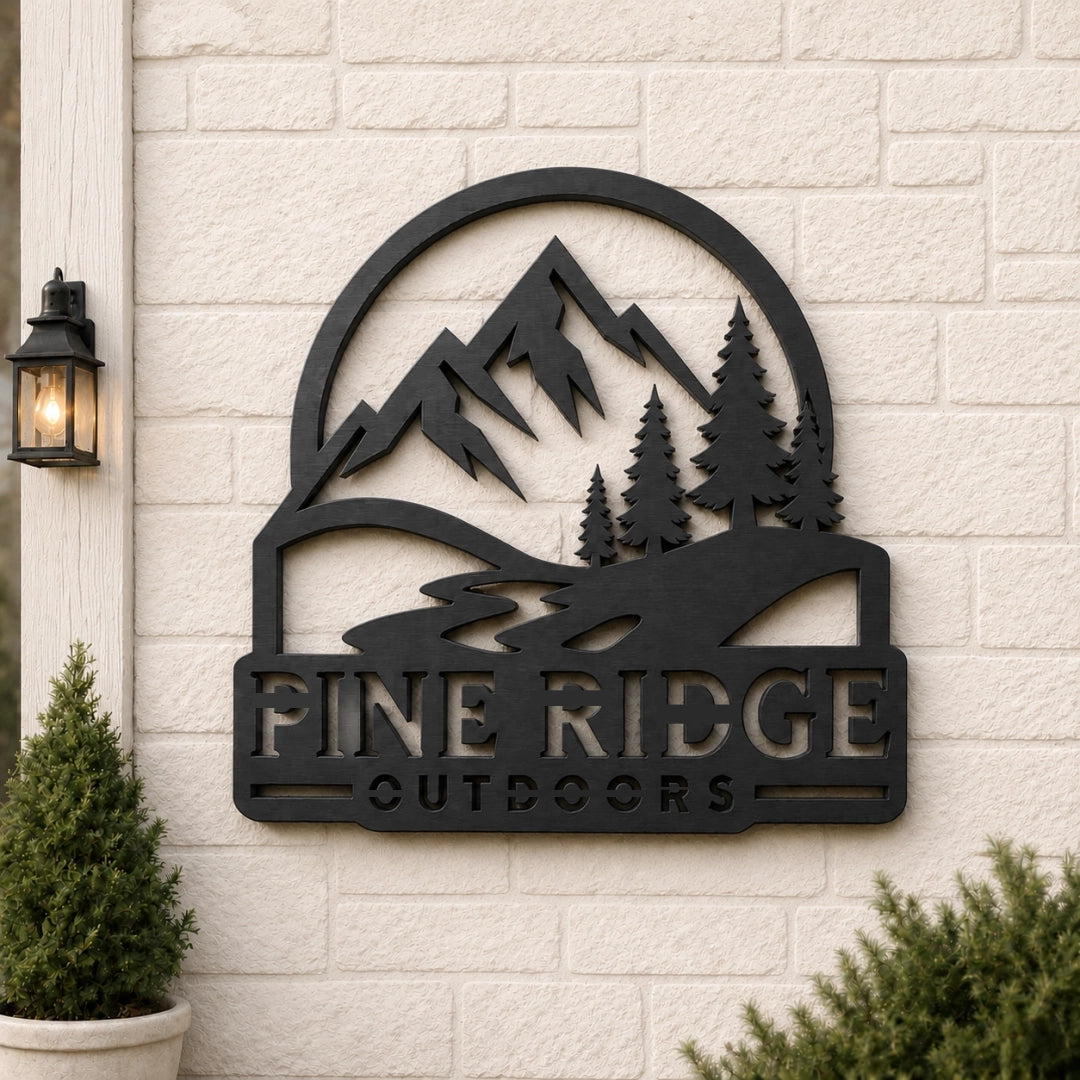Custom Metal Logo Sign