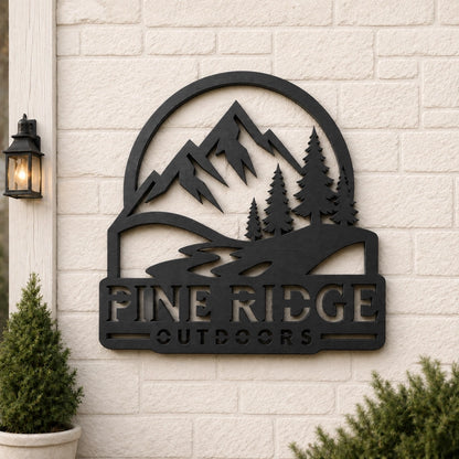 Custom Metal Logo Sign