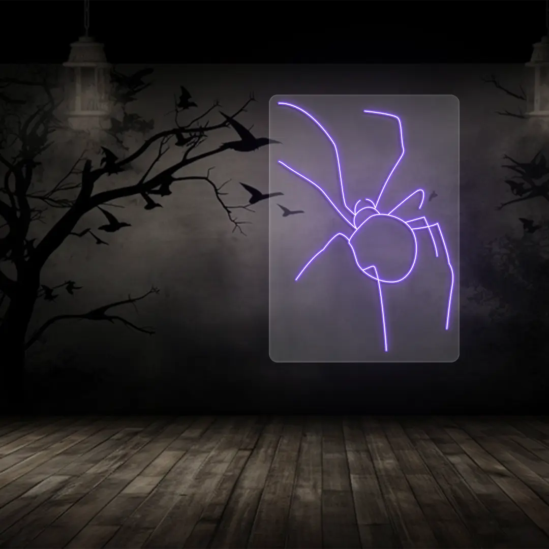 Spider Neon Sign