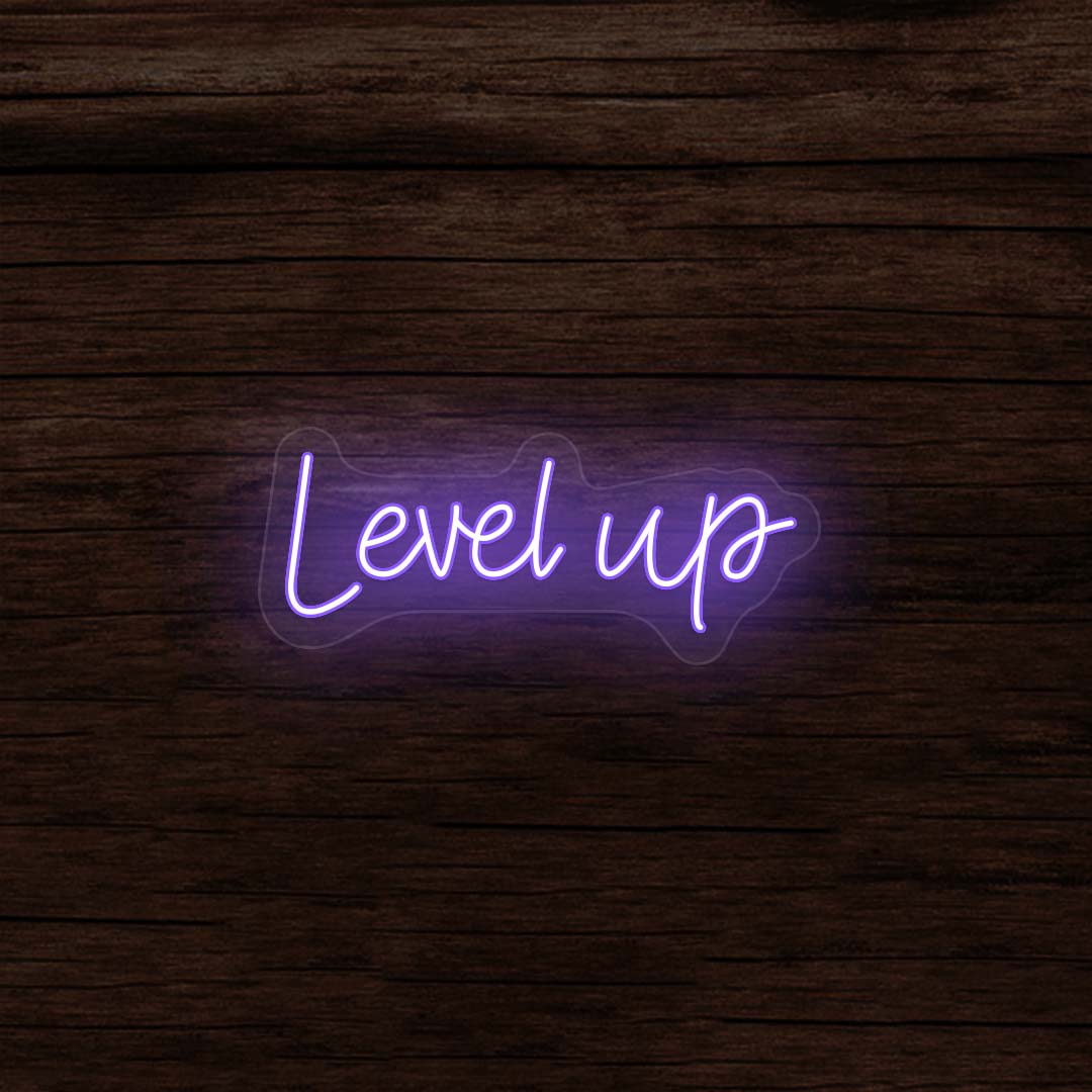 Level Up Neon Sign
