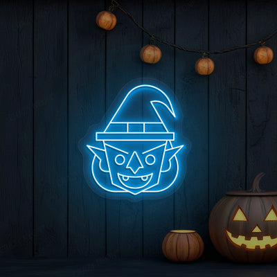 Vampire Witch Neon Sign | Iceblue