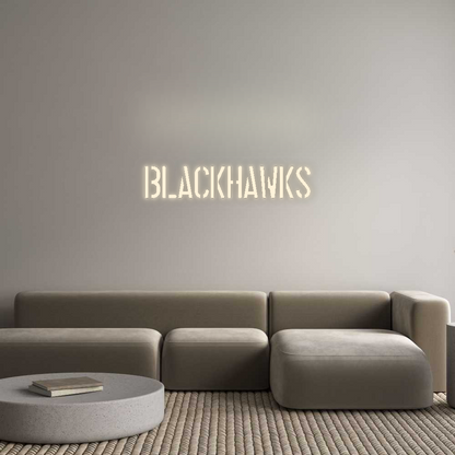 CN LED NEON: Blackhawks