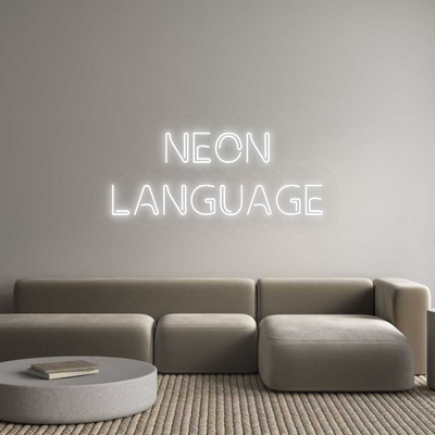 CN LED NEON: NEON
LANGUAGE
