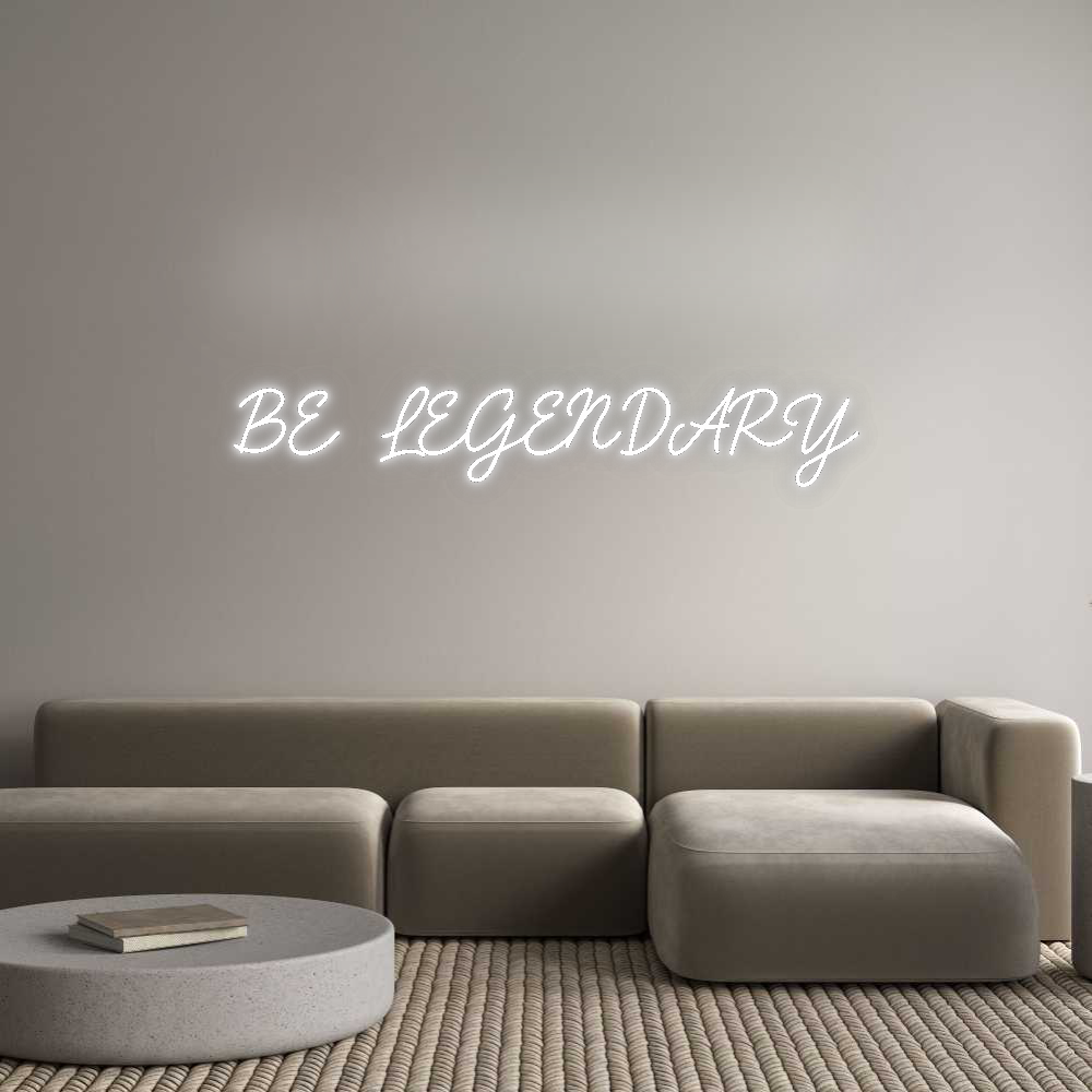 CN LED NEON: BE LEGENDARY