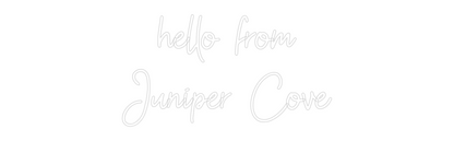 CN LED NEON: hello from
J...