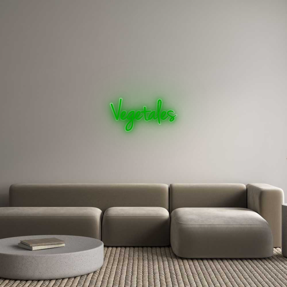 CN LED NEON: Vegetales