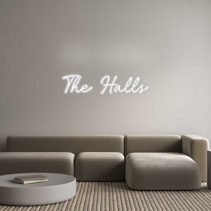CN LED NEON: The Halls