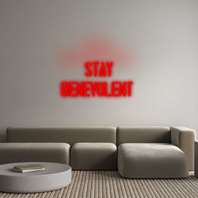 CN LED NEON: stay
benevol...