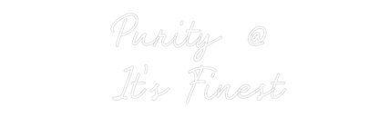 CN LED NEON: Purity @
 It...