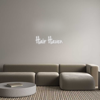 CN LED NEON: Hair Haven