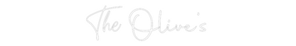 CN LED NEON: The Olive’s