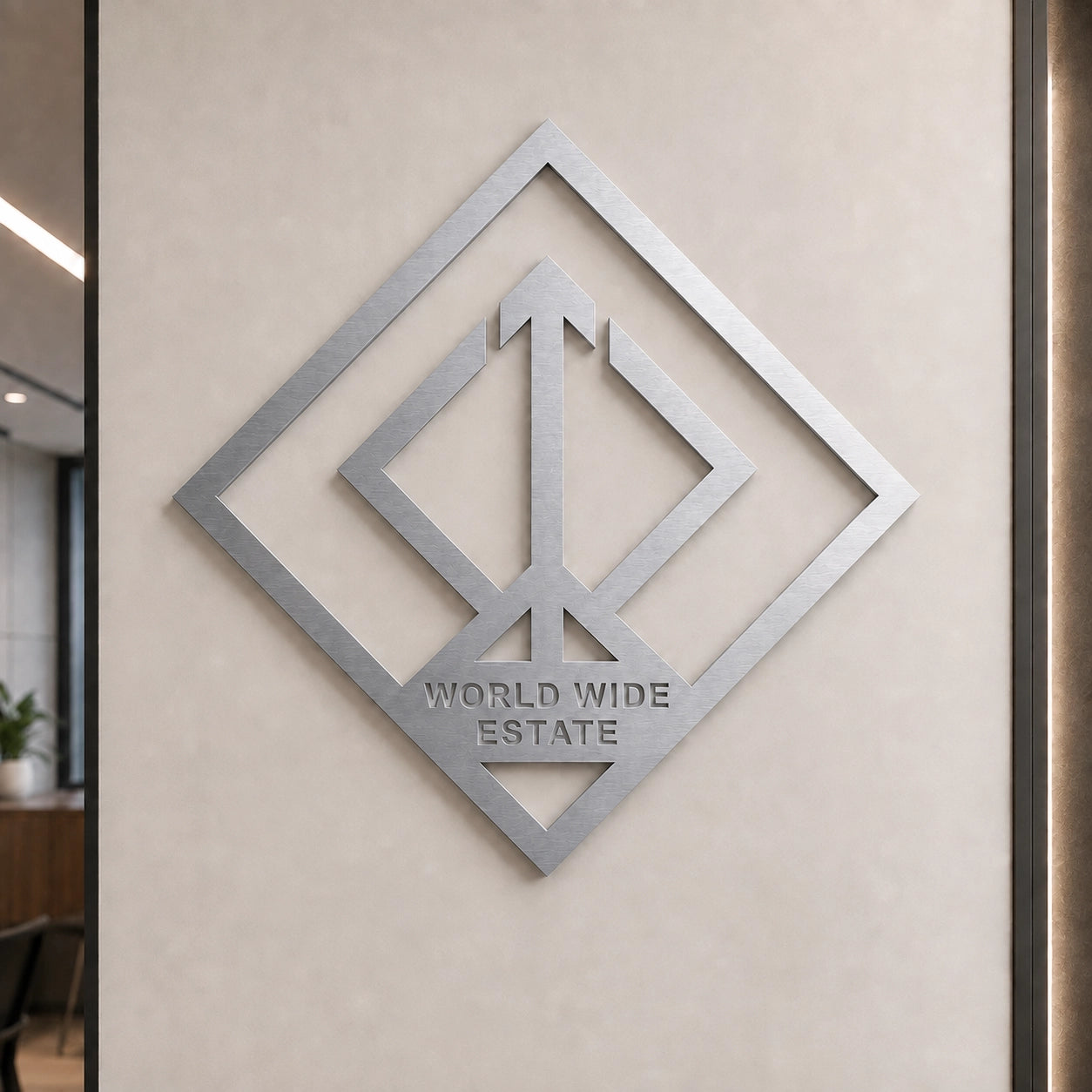 Custom Metal Logo Sign