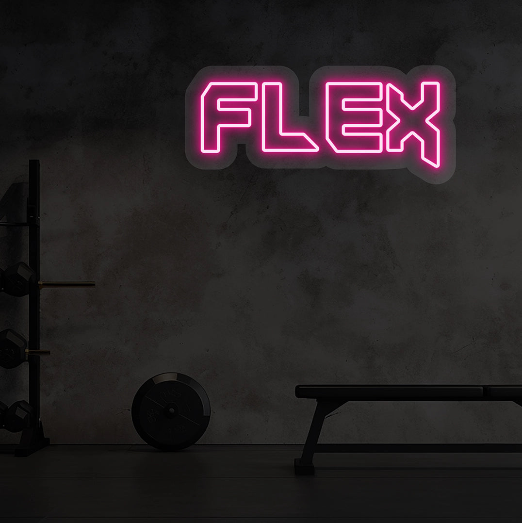 FLEX Neon Sign | Pink