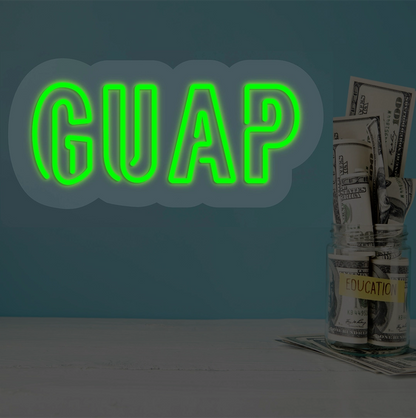 GUAP Neon Sign | Green