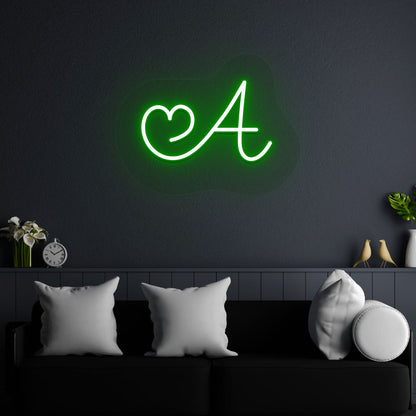 Personalized Custom Letter Neon Sign