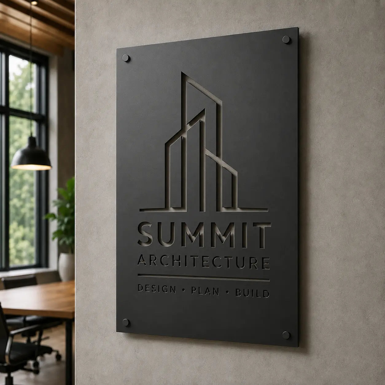 Custom Metal Logo Sign