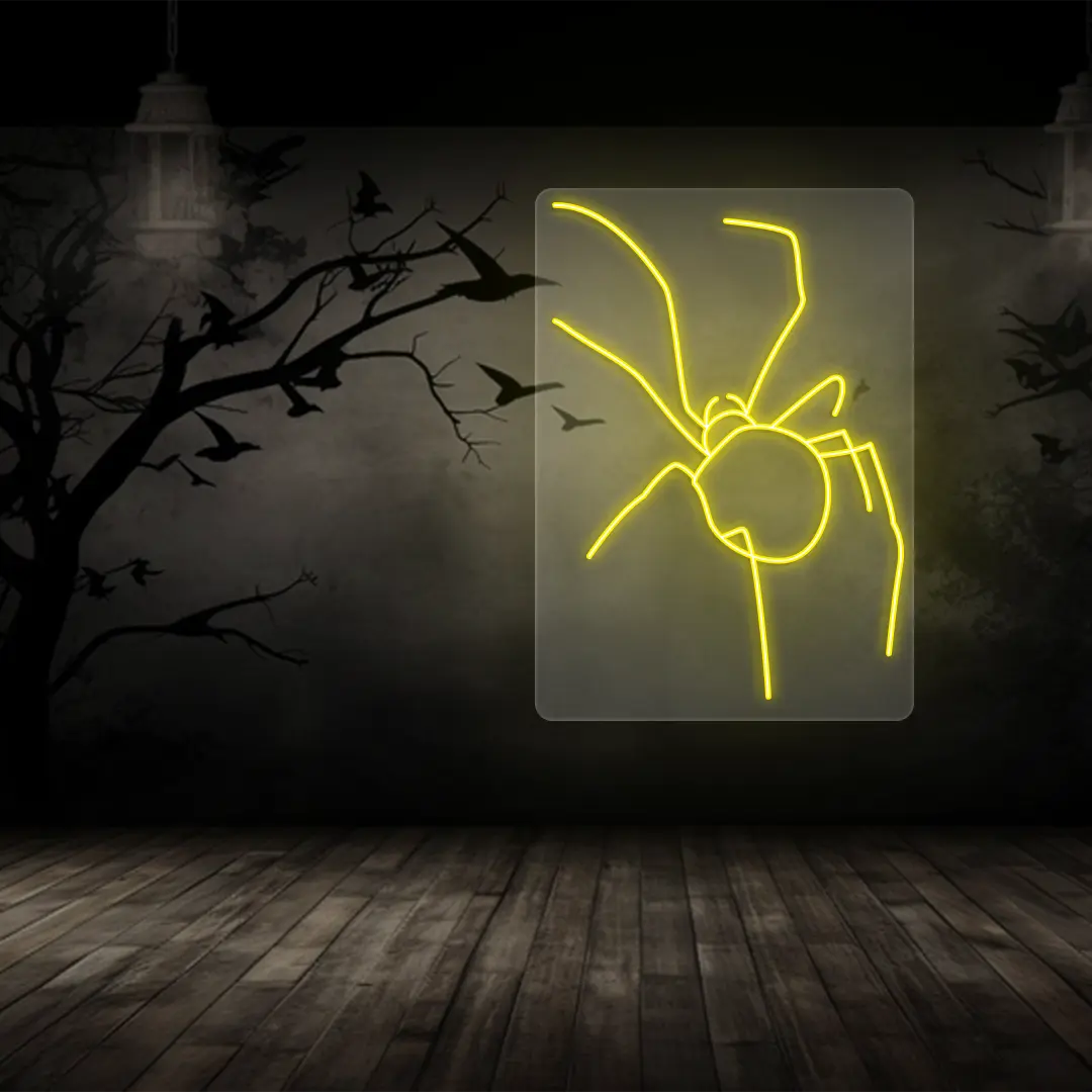 Spider Neon Sign