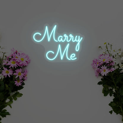 Marry Me Neon Sign