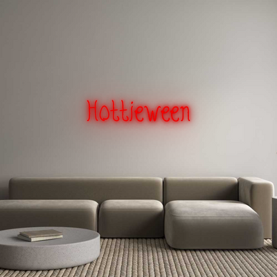 CN LED NEON: Hottieween