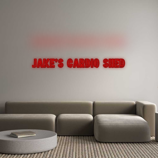 CN LED NEON: JAKE'S CARDIO...