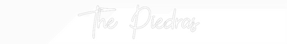 CN LED NEON: The Piedras