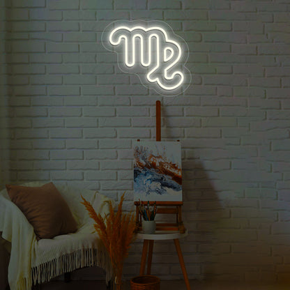 Virgo Zodiac Neon Sign | CNUS013282 | Warmwhite