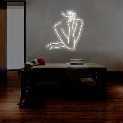 Women Pose Neon Sign | CNUS014514 | Warmwhite