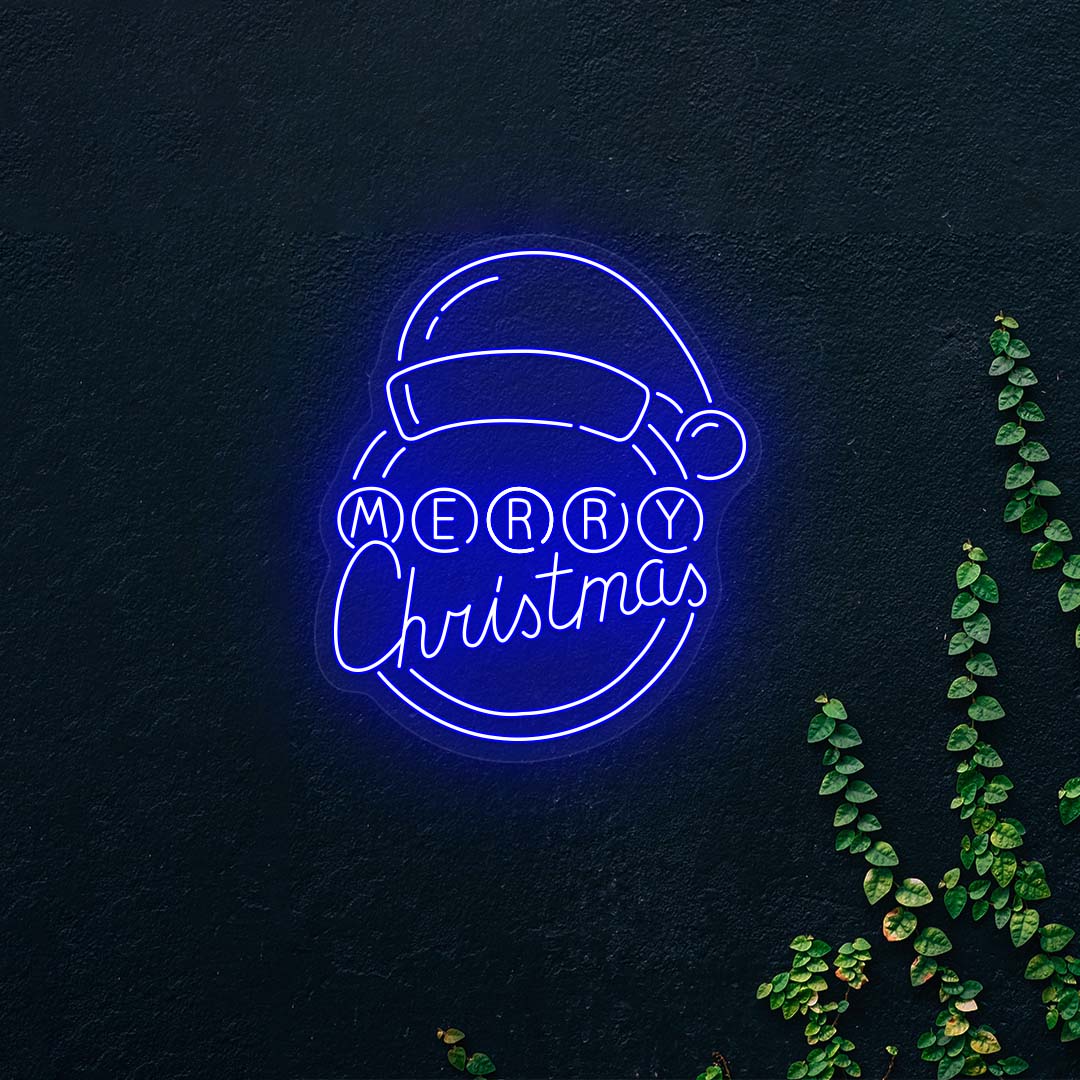 Merry Christmas Santa Neon Sign | CNUS000063