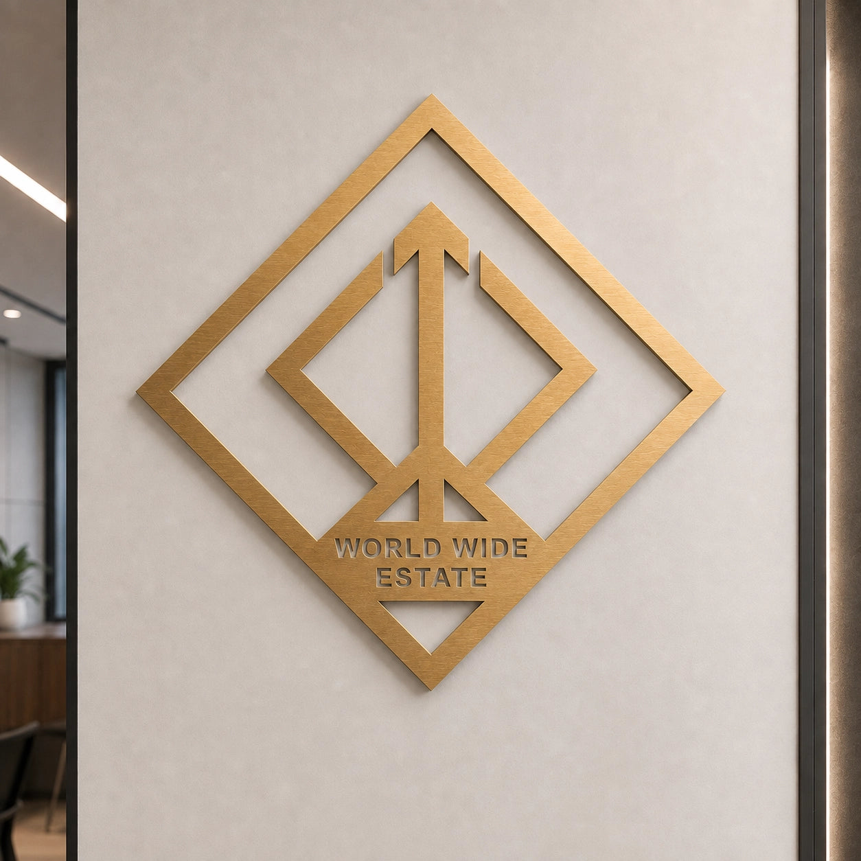Custom Metal Logo Sign