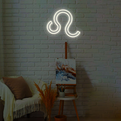 Leo Zodiac Neon Sign | CNUS013762 | Warmwhite