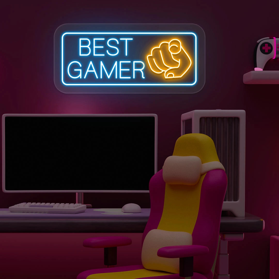 Best Gamer Neon Sign | Iceblue