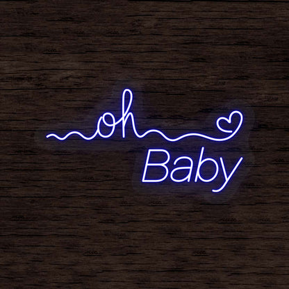 Oh Baby Neon Sign | CNUS000164