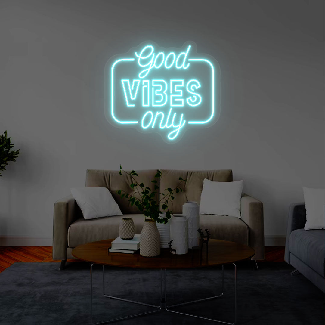 Good Vibes Only Neon Sign | CNUS000269 | Iceblue