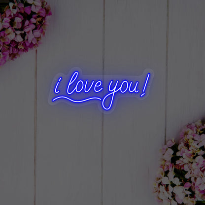 I Love You Neon Sign