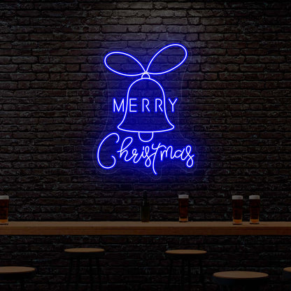 Jingle Bell - Merry Christmas Neon Sign | CNUS003948