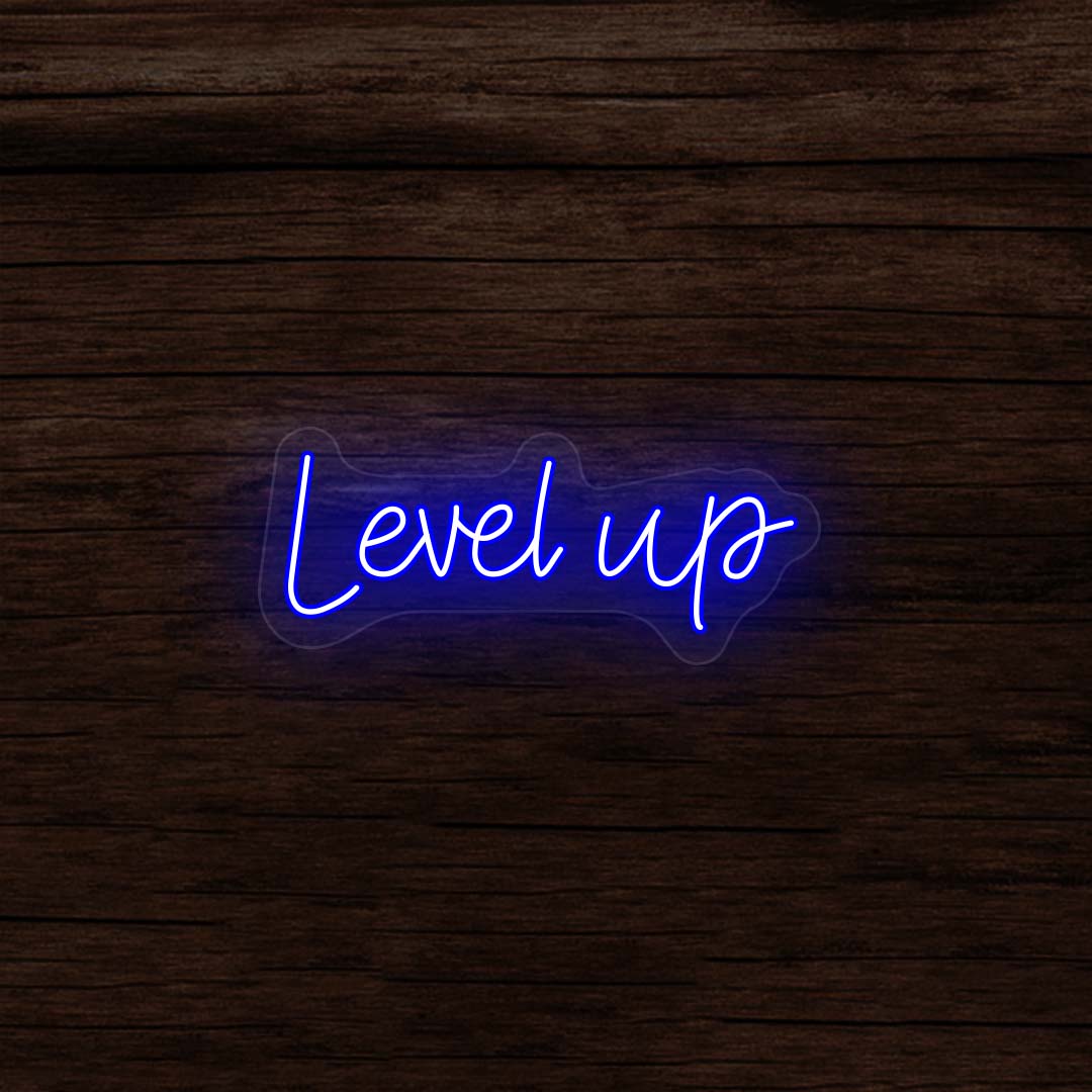 Level Up Neon Sign