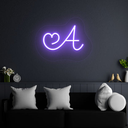 Personalized Custom Letter Neon Sign