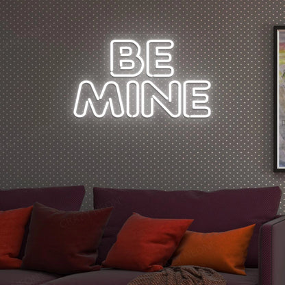 Be Mine Sign Valentine Led Neon Sign