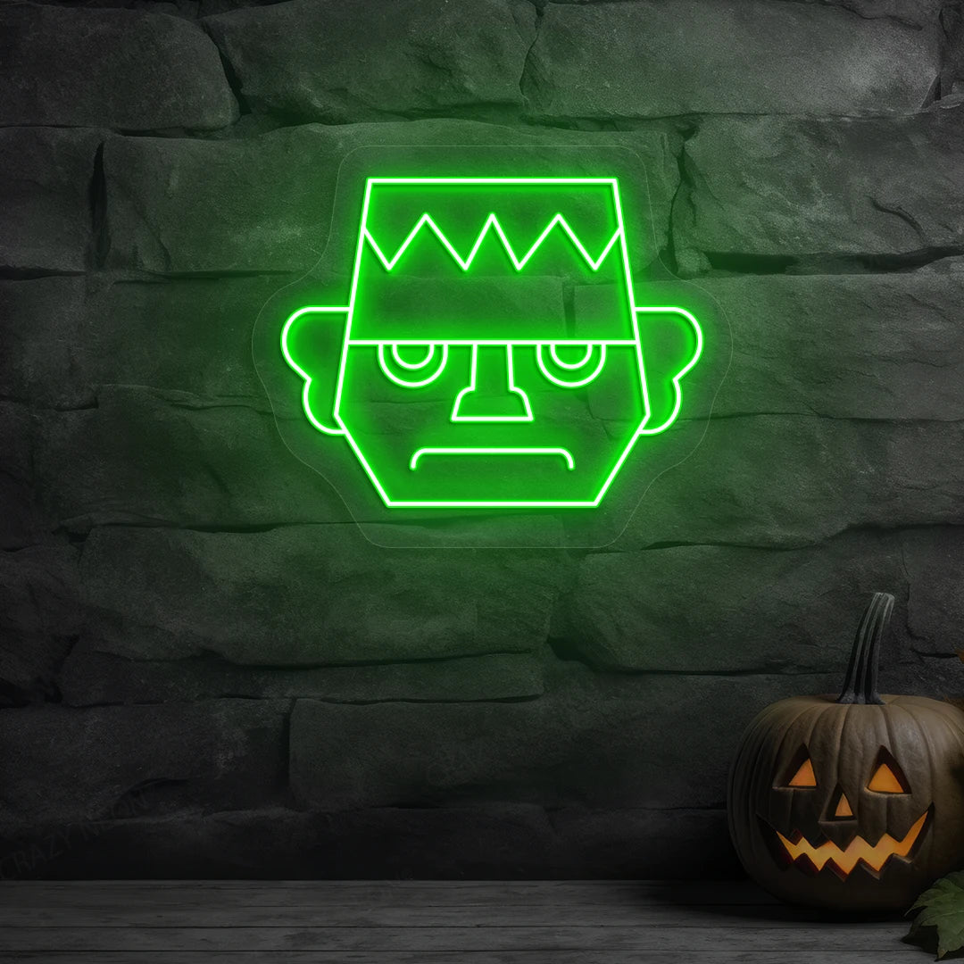 Frankenstein Neon Sign | Green
