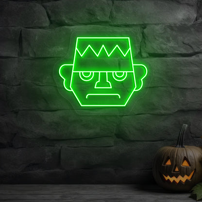 Frankenstein Neon Sign | Green