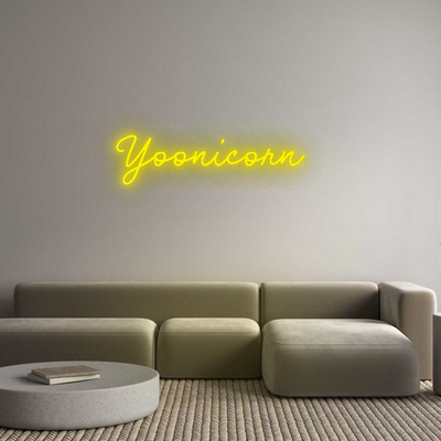 CN LED NEON: Yoonicorn