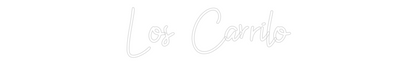 CN LED NEON: Los Carrilo